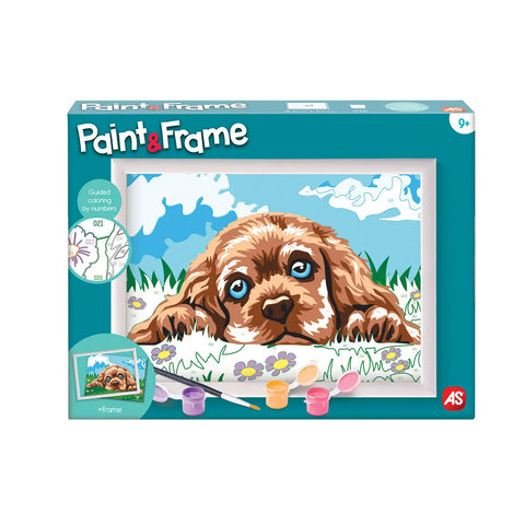 Paint & Frame Ζωγραφίζω Με Αριθμούς Loving Puppy (1038-41012) - Fun Planet