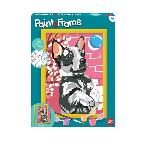 Paint & Frame Ζωγραφίζω Με Αριθμούς Playful Husky (1038-41013) - Fun Planet