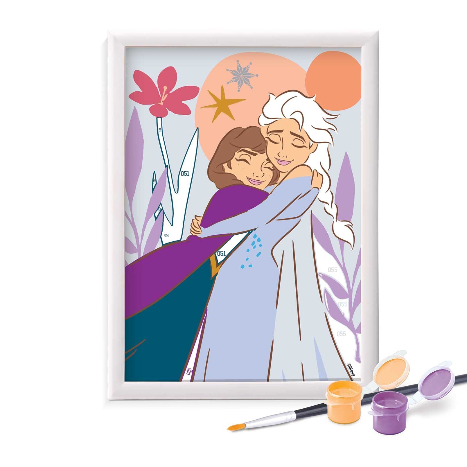 HappiHobbi Paint & Frame Paint by Numbers Disney Frozen (1038-41034) - Fun Planet