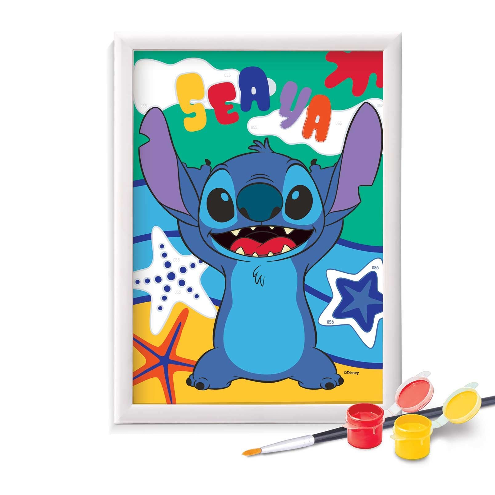 HappiHobbi Paint & Frame Paint by Numbers Disney Stitch (1038-41035) - Fun Planet