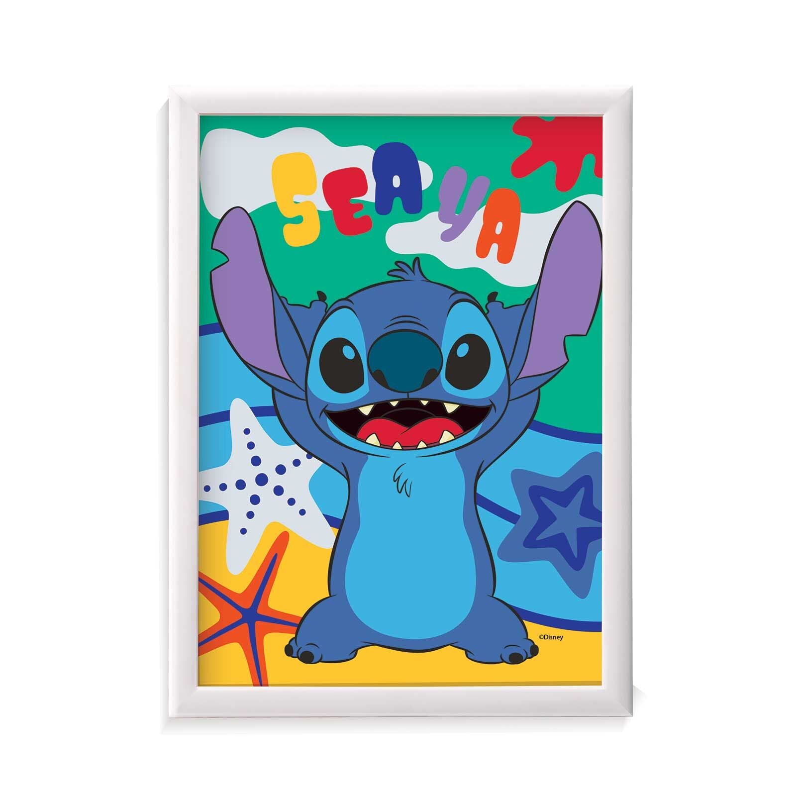 HappiHobbi Paint & Frame Paint by Numbers Disney Stitch (1038-41035) - Fun Planet