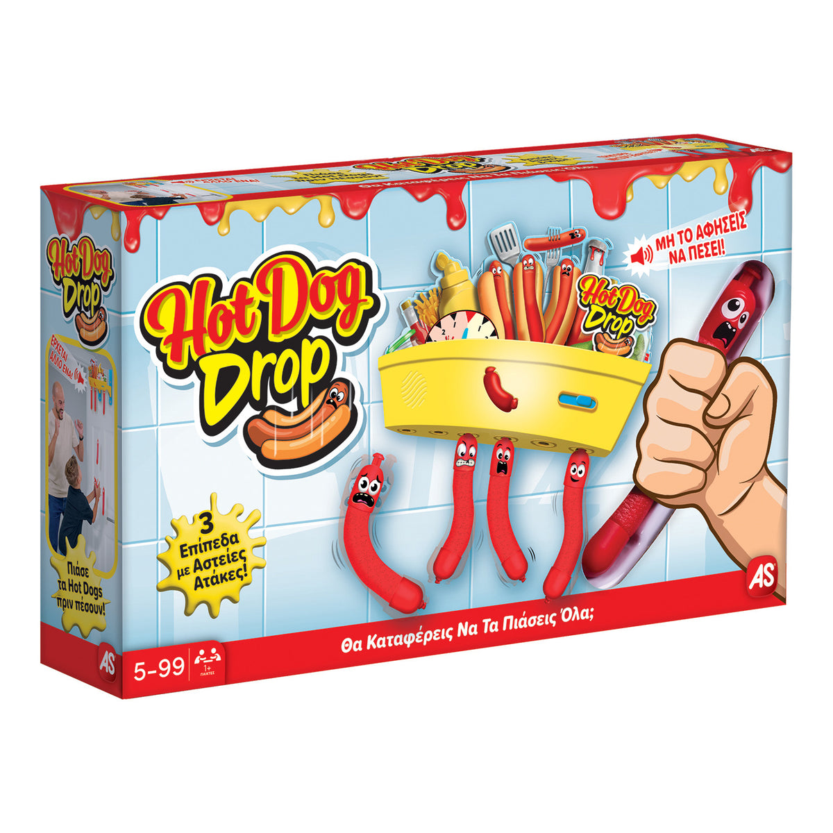 AS Games Επιτραπέζιο Hot Dog Drop (1040-08466) - Fun Planet