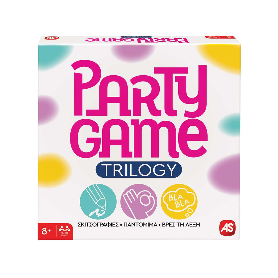 AS Games Επιτραπέζιο Παιχνίδι Party Game Trilogy (1040-25148)