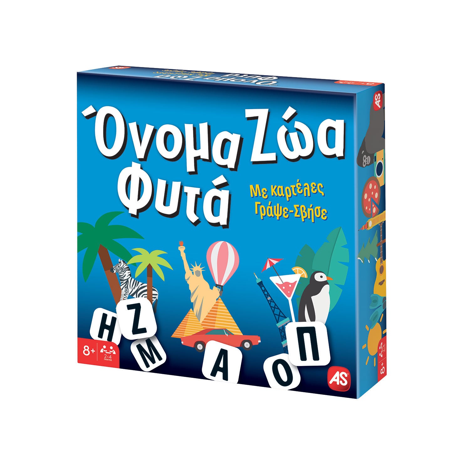 AS Games Επιτραπέζιο Παιχνίδι Όνομα - Ζώα - Φυτά Board Edition (1040-21168) - Fun Planet