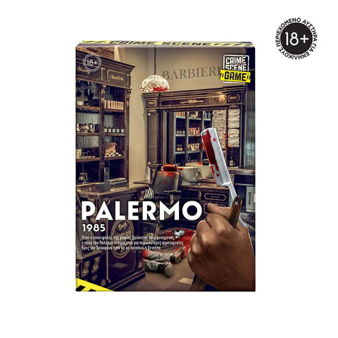 AS Games Επιτραπέζιο Παιχνίδι Crime Scene Palermo 1985 (1040-21702) - Fun Planet