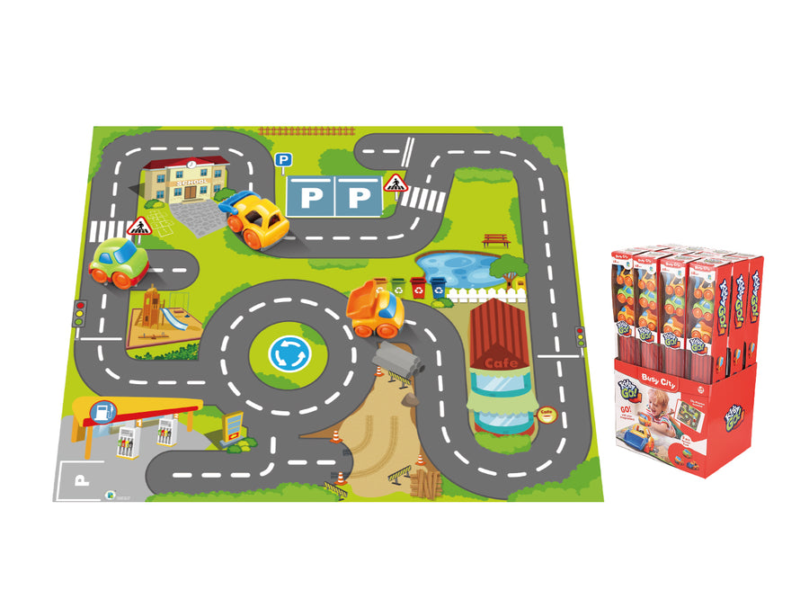 Kidz 2 Go Mini Car Set 3 & Playmat (10629)