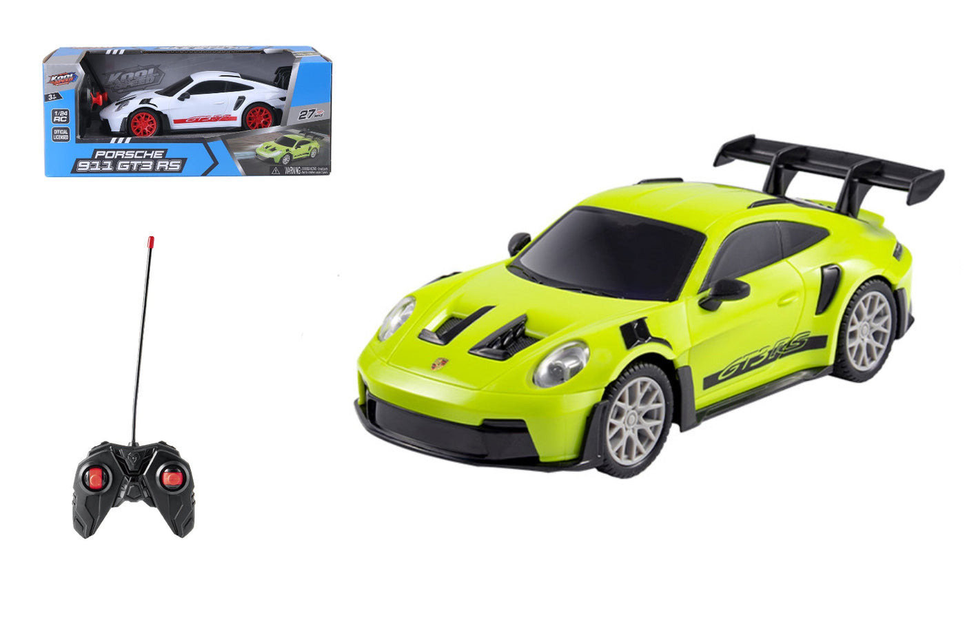 Kool Speed Licensing Cars 1:24 Porsche 911 RS GT3 Πράσινο (10674)