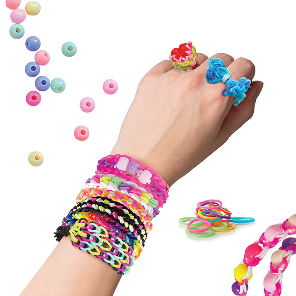 AS Plexi Flexi Love Θήκη Με 2400 Λαστιχάκια & 30 Αξεσουάρ (1080-25573) - Fun Planet