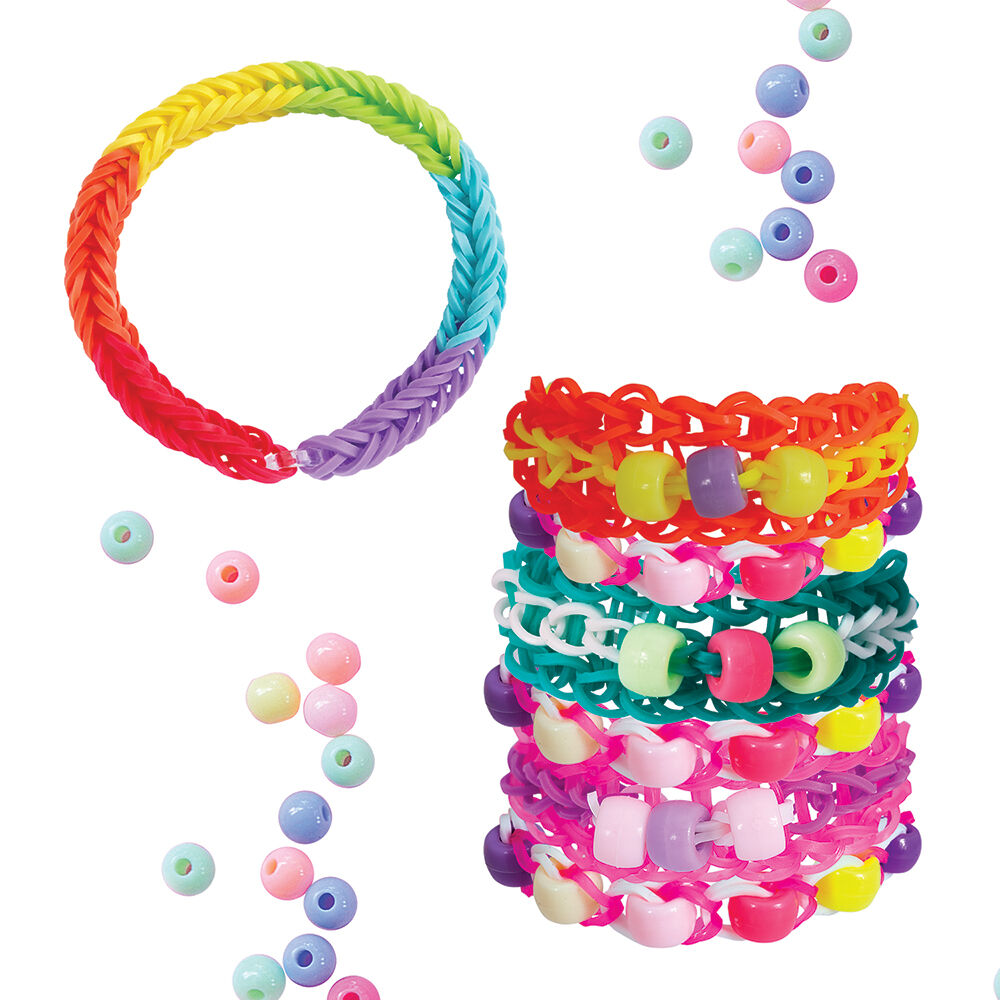 AS Plexi Flexi Love Θήκη Με 2400 Λαστιχάκια & 30 Αξεσουάρ (1080-25573) - Fun Planet