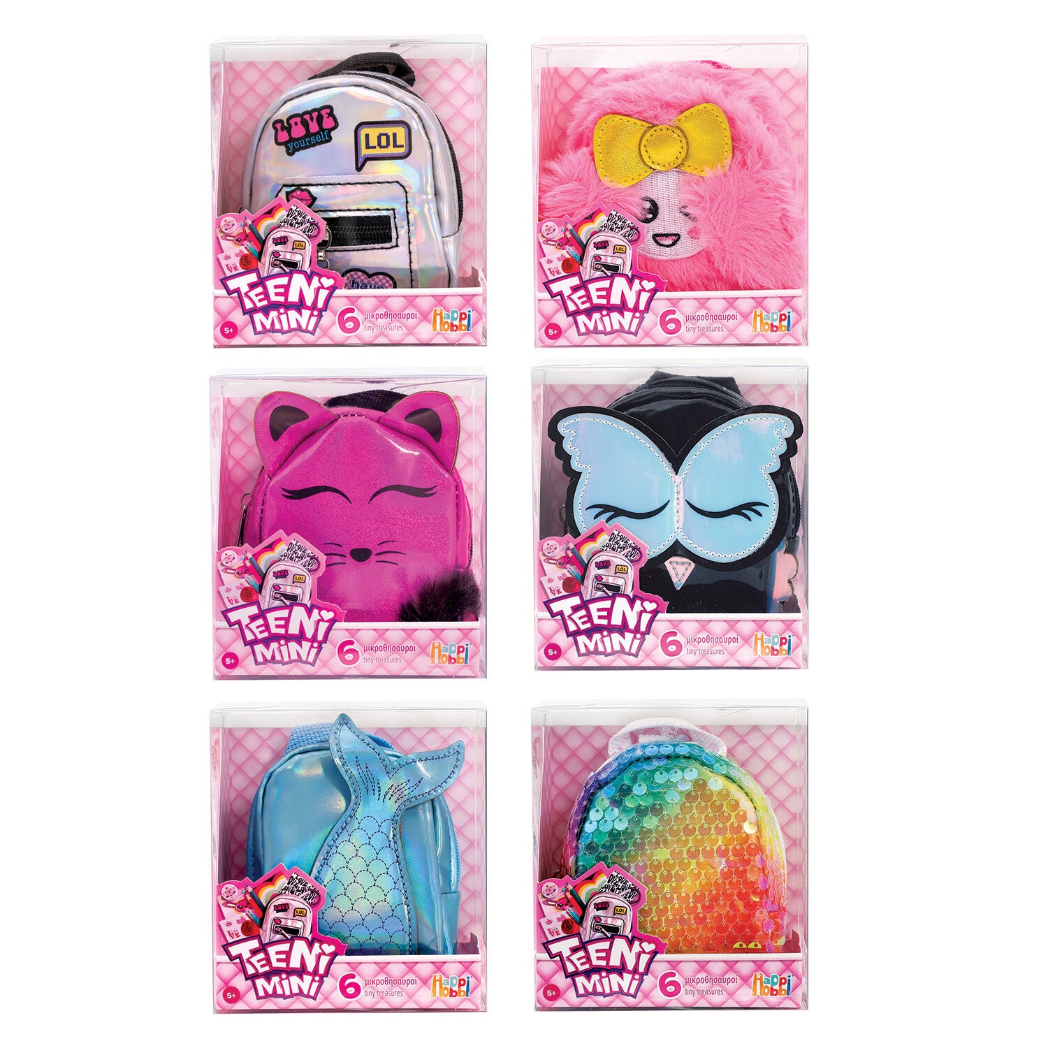 HappiHobbi Teeni Mini Stationary Set Μικροθησαυροί (1080-51101) - Fun Planet