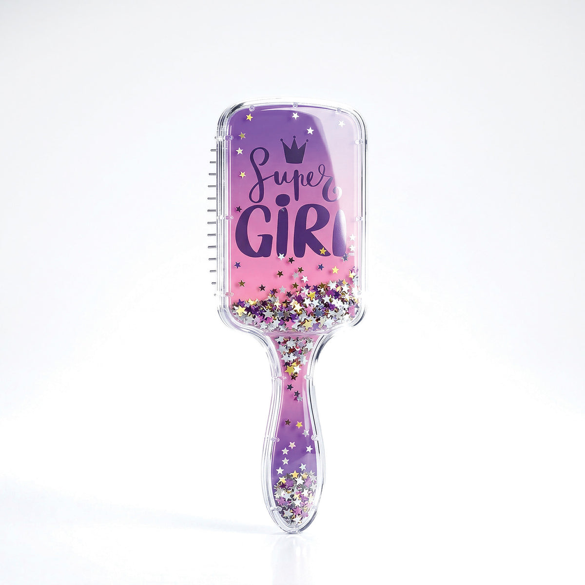 HappiHobbi Βούρτσα Μαλλιών Confetti Sparkle Love (1081-60025)