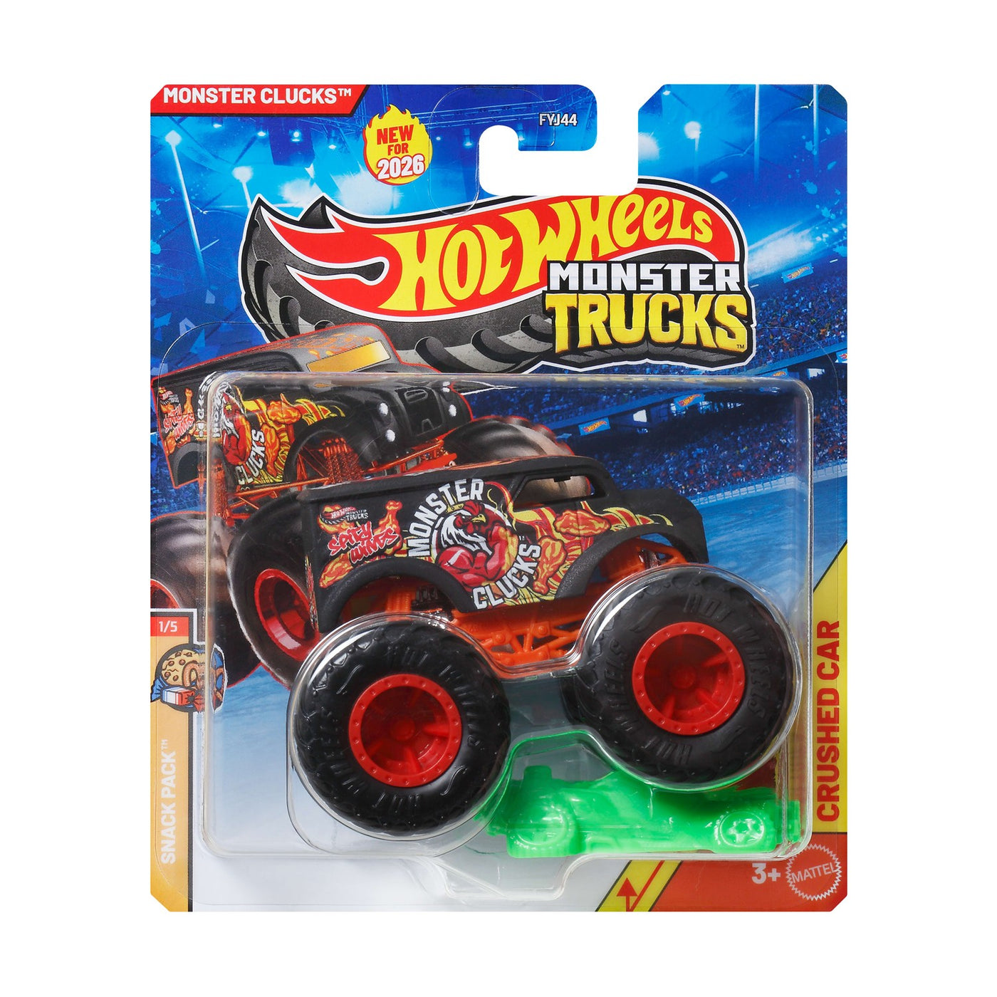 Hot Wheels Oχήματα Monster Trucks Monster Clucks (JHY47)