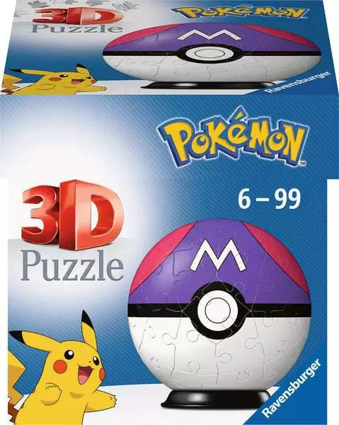 Ravensburger 3D Puzzle 54 τεμάχια Pokemon Master Ball (11564) - Fun Planet