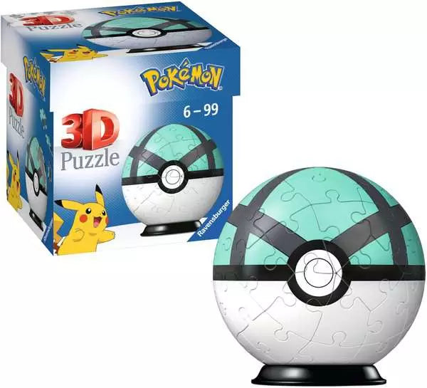 Ravensburger 3D Puzzle 54 τεμάχια Pokemon Net Ball (11581) - Fun Planet