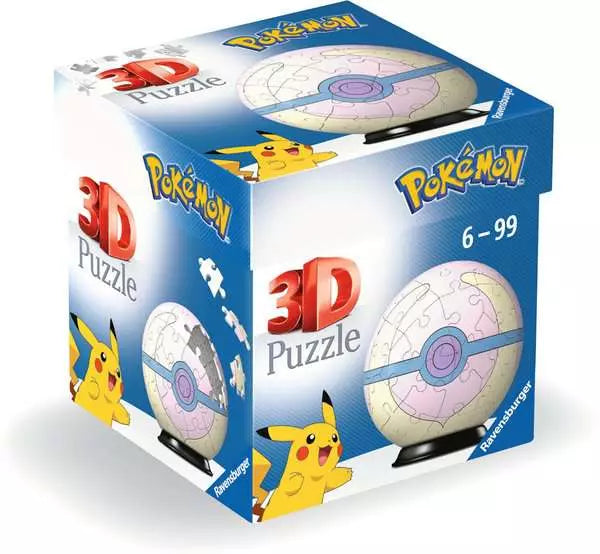 Ravensburger 3D Puzzle 54 τεμάχια Pokemon Heal Ball (11582) - Fun Planet