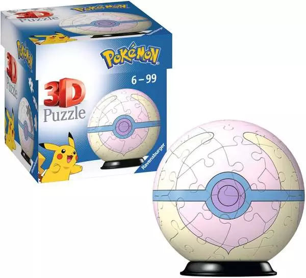 Ravensburger 3D Puzzle 54 τεμάχια Pokemon Heal Ball (11582) - Fun Planet