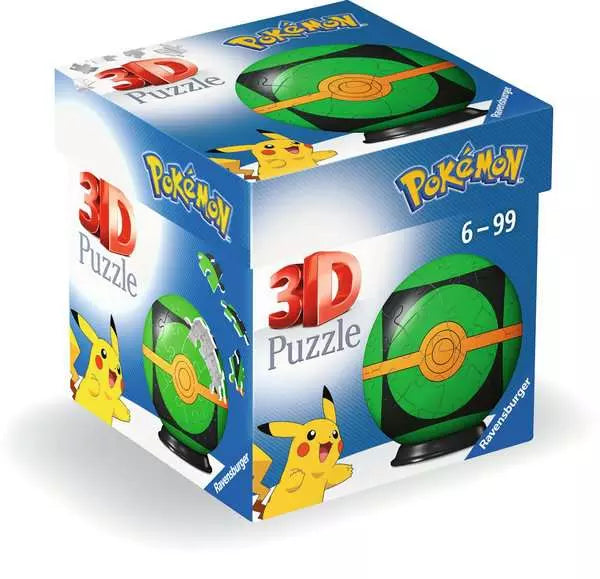 Ravensburger 3D Puzzle 54 τεμάχια Pokemon Dusk Ball (11626) - Fun Planet