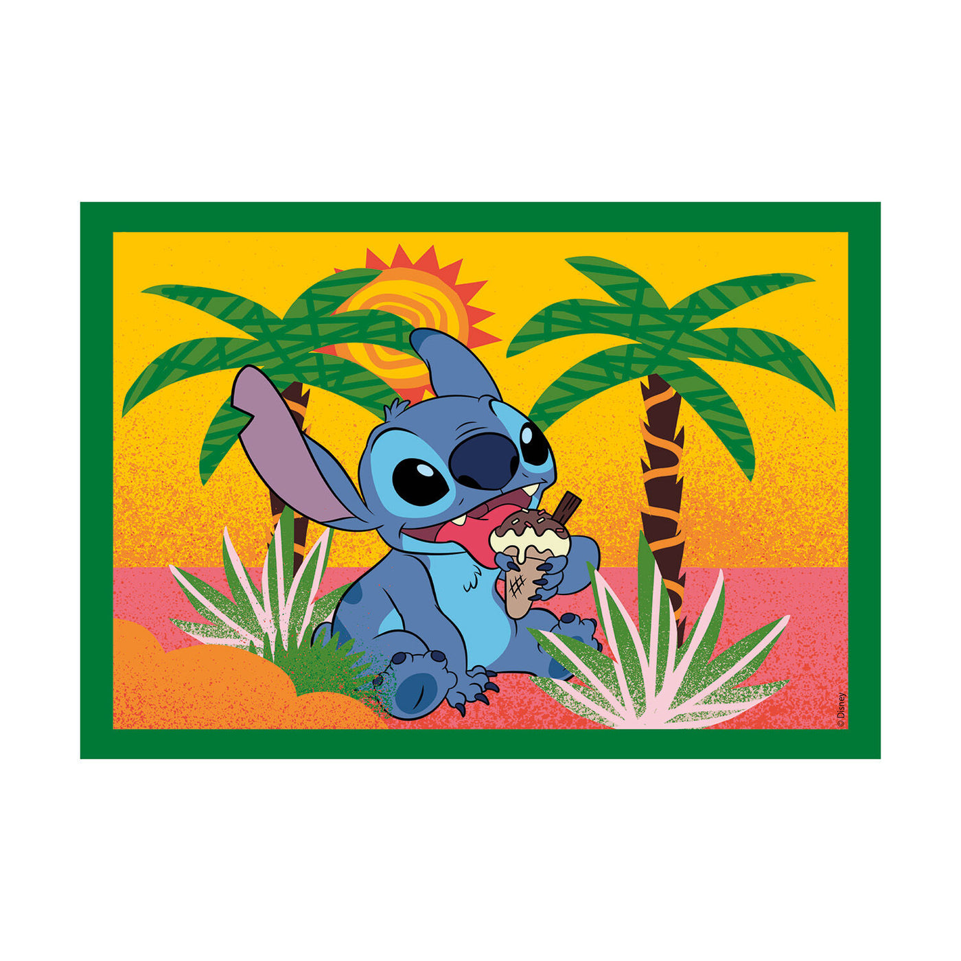 Clementoni Παιδικό Παζλ 4 in 1 Super Color Disney Stitch 12-16-20-24 τεμάχια (1200-21745) - Fun Planet