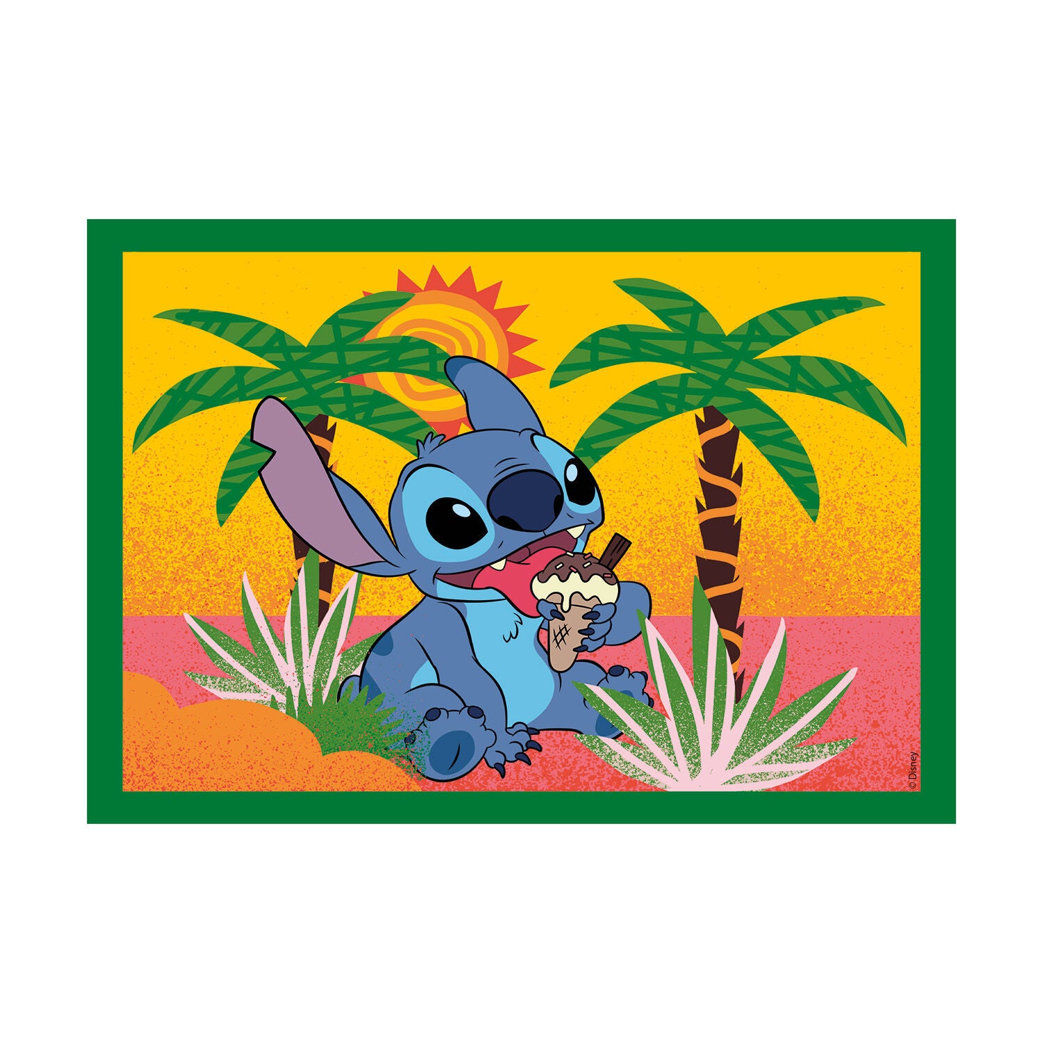 Clementoni Παιδικό Παζλ 4 in 1 Super Color Disney Stitch 12-16-20-24 τεμάχια (1200-21745) - Fun Planet