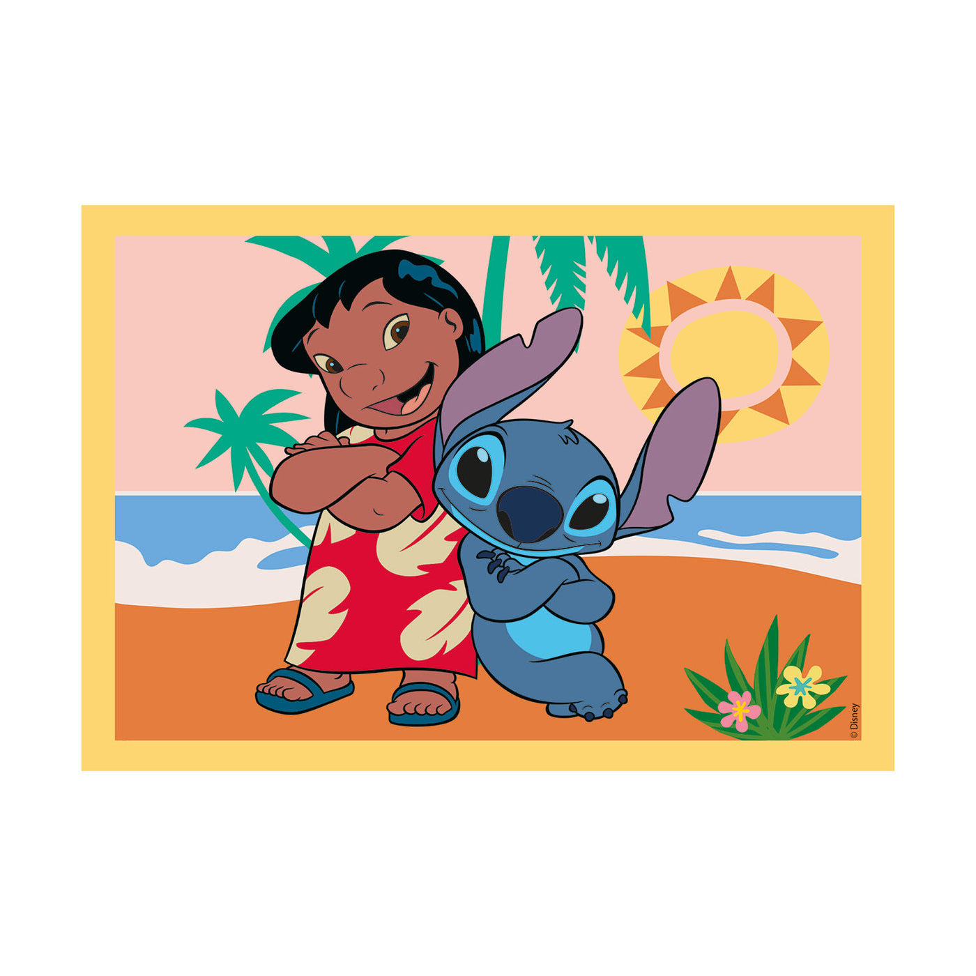 Clementoni Παιδικό Παζλ 4 in 1 Super Color Disney Stitch 12-16-20-24 τεμάχια (1200-21745) - Fun Planet