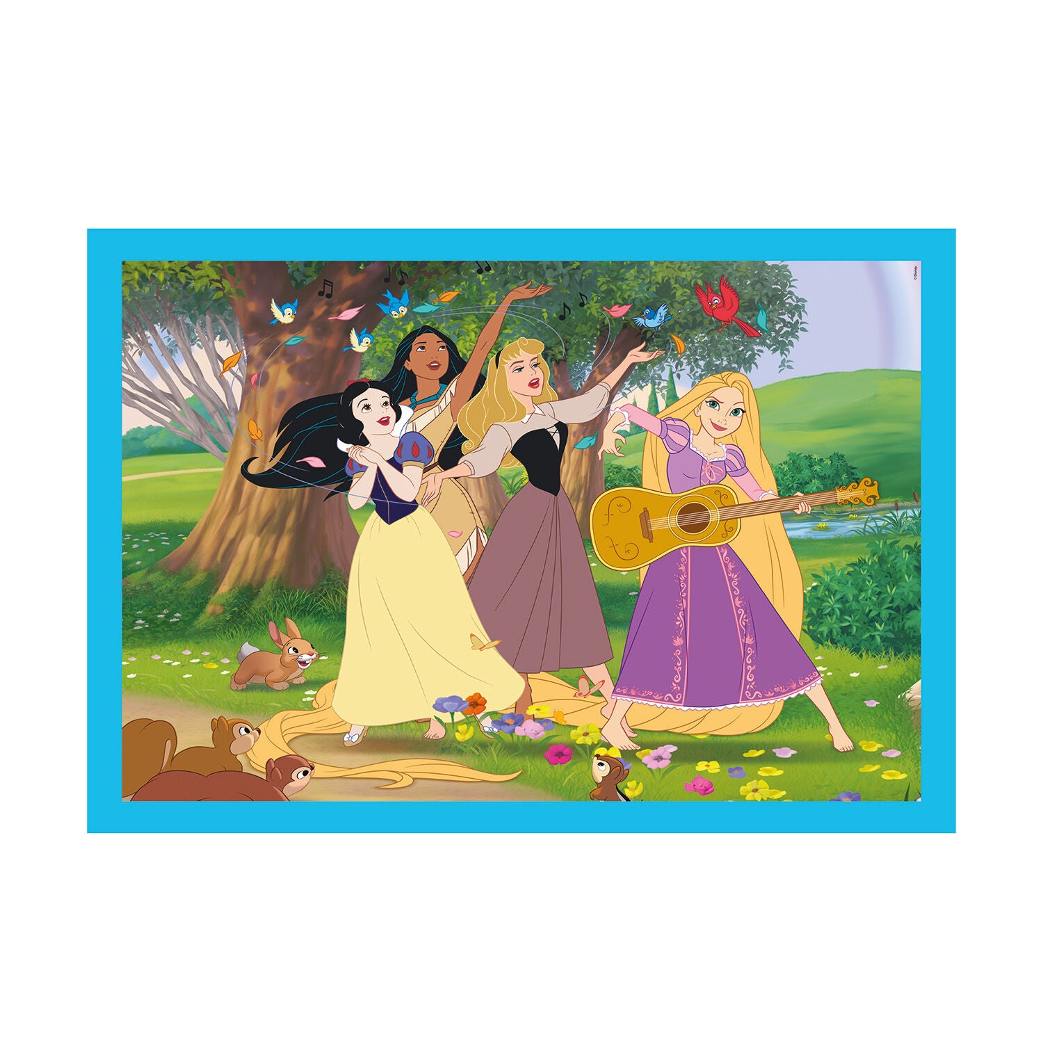 Clementoni Παιδικό Παζλ 4 in 1 Super Color Disney Princess 12-16-20-24 τεμάχια (1200-21746) - Fun Planet