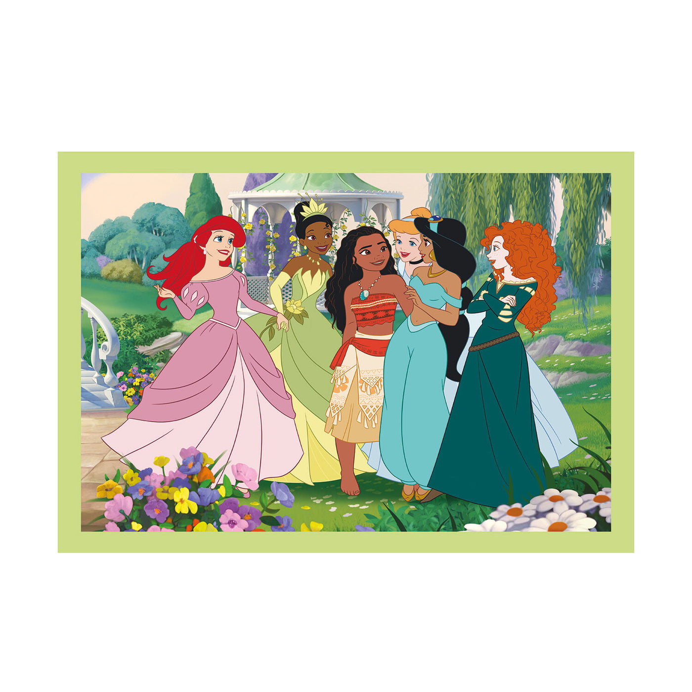 Clementoni Παιδικό Παζλ 4 in 1 Super Color Disney Princess 12-16-20-24 τεμάχια (1200-21746) - Fun Planet