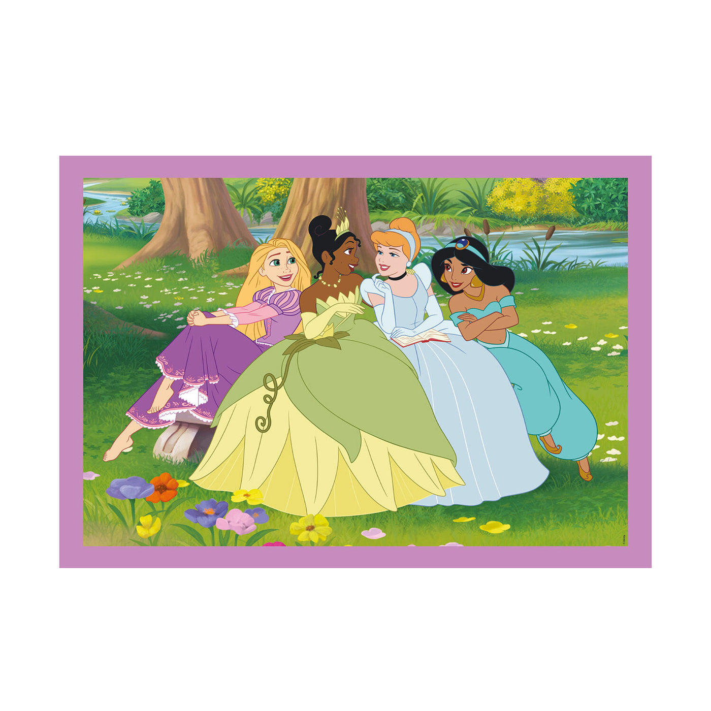 Clementoni Παιδικό Παζλ 4 in 1 Super Color Disney Princess 12-16-20-24 τεμάχια (1200-21746) - Fun Planet