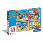 Clementoni Παζλ 4 in 1 Super Color Nickelodeon Paw Patrol (1200-21513) - Fun Planet