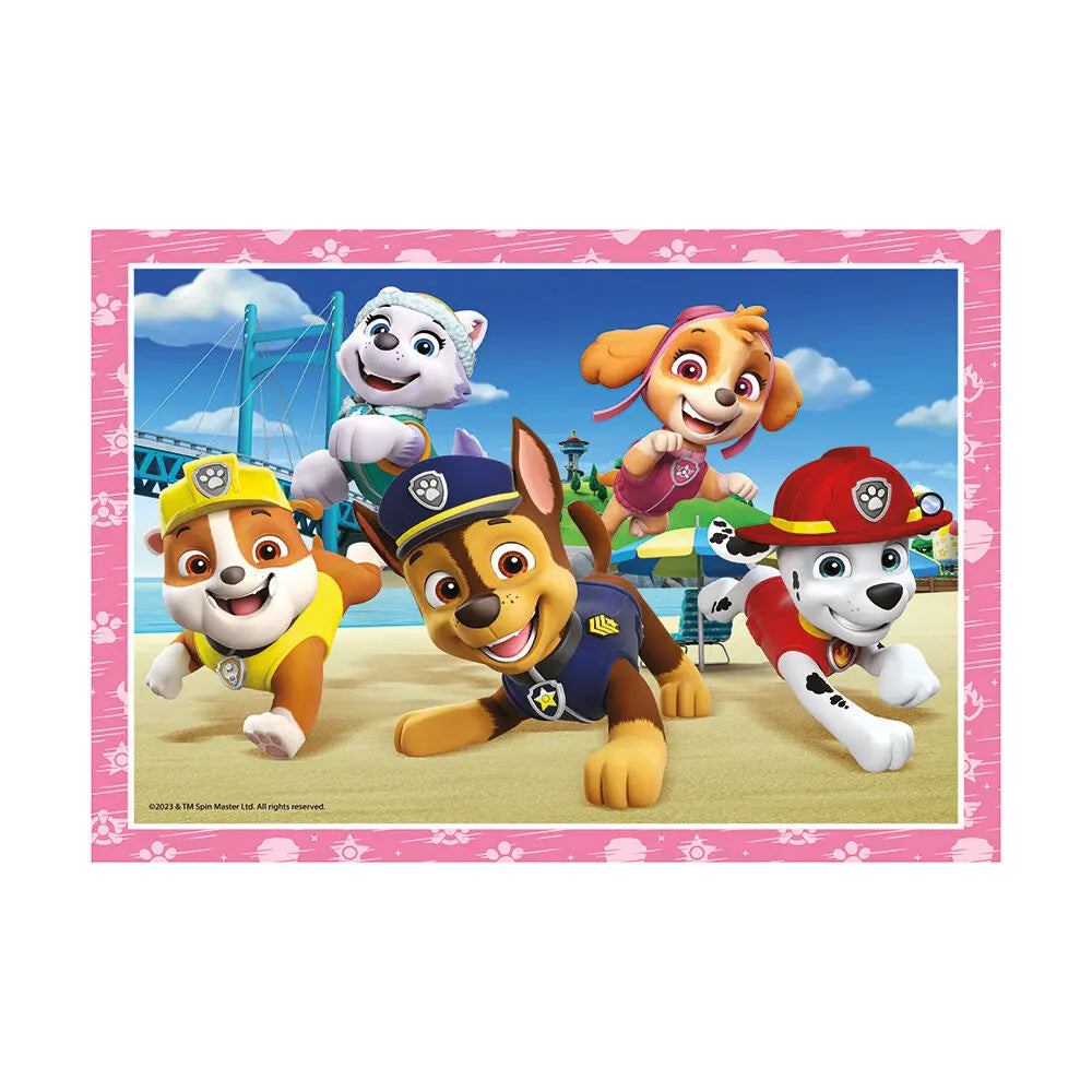 Clementoni Παζλ 4 in 1 Super Color Nickelodeon Paw Patrol (1200-21513) - Fun Planet