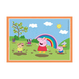 Clementoni Παζλ 4 in 1 Super Color Disney Peppa Pig (1200-21516) - Fun Planet