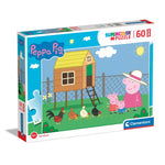 Clementoni Παζλ 60 Maxi Super Color Peppa Pig (1200-26590) - Fun Planet