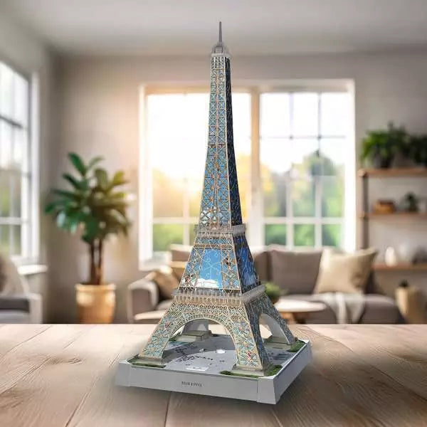 Ravensburger 3D Puzzle Iconics Πύργος του Άιφελ Night Edition 243τεμάχια (12008024)