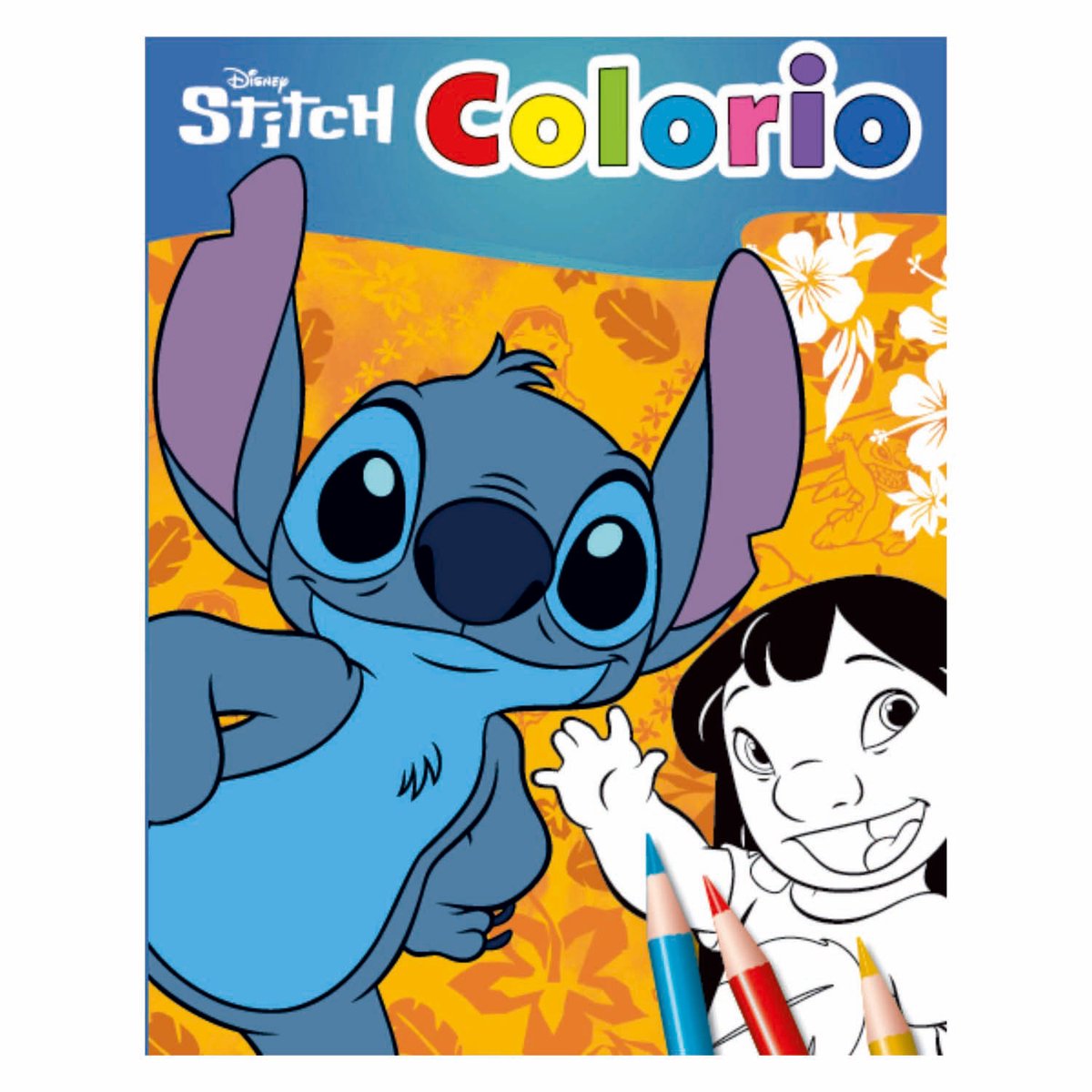 Disney Stitch Βιβλίο Ζωγραφικής Colorio Α4 με 32 Σελίδες Χρωματισμού (400314) - Fun Planet