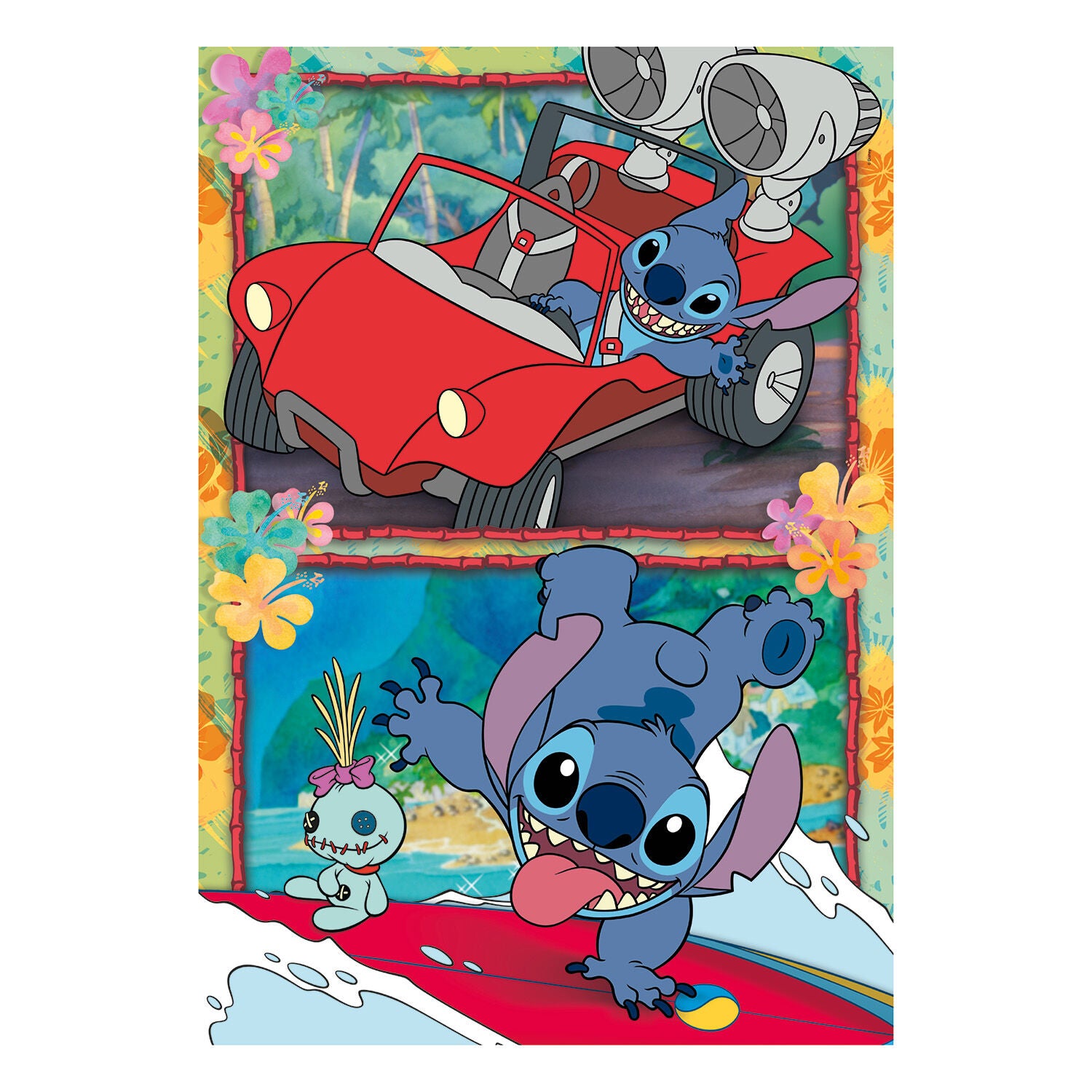 Clementoni Παιδικό Παζλ Super Color Disney Stitch 104 τεμάχια (1210-27571) - Fun Planet