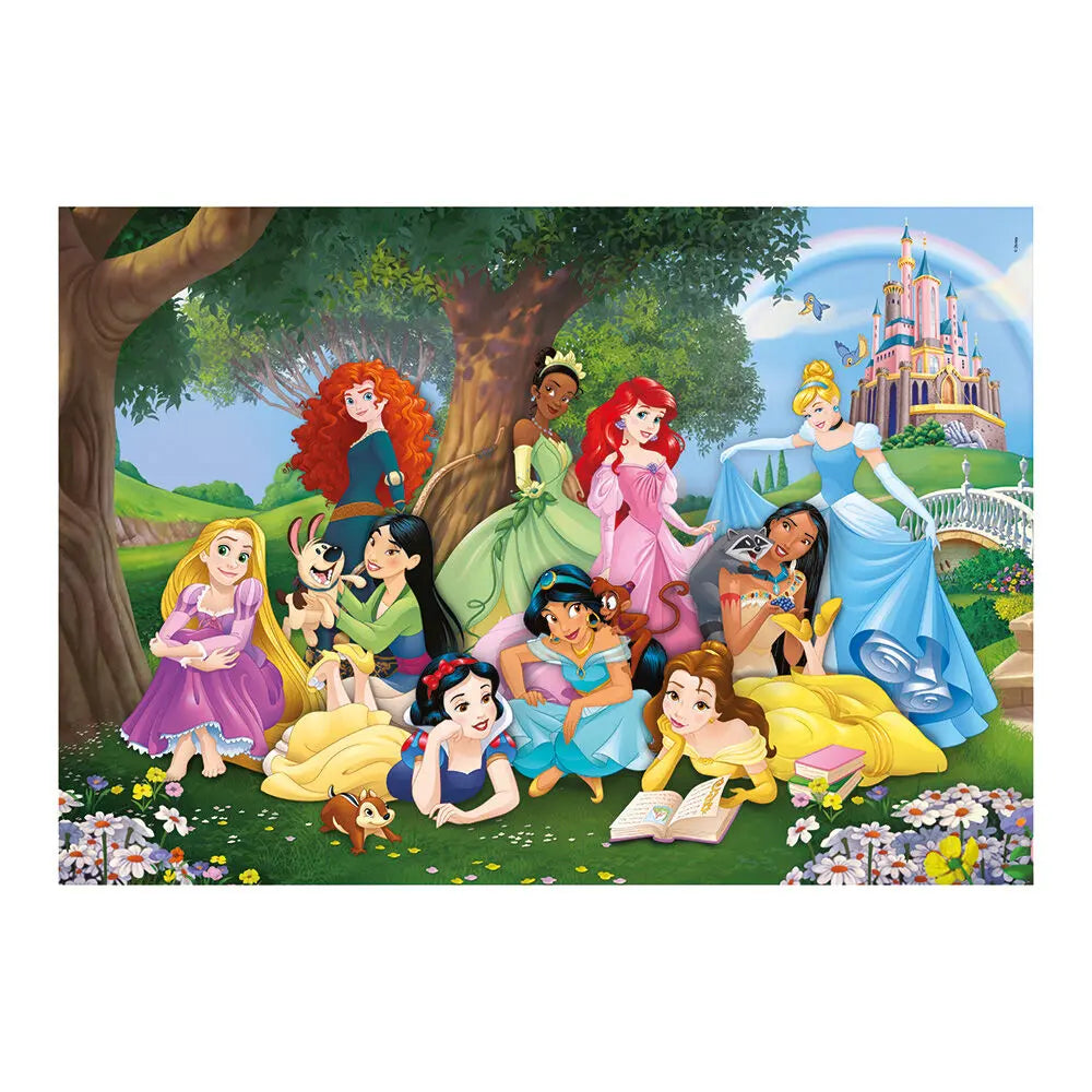 Παζλ Clementoni 104 Super Color Disney Princess (1210-25743) - Fun Planet