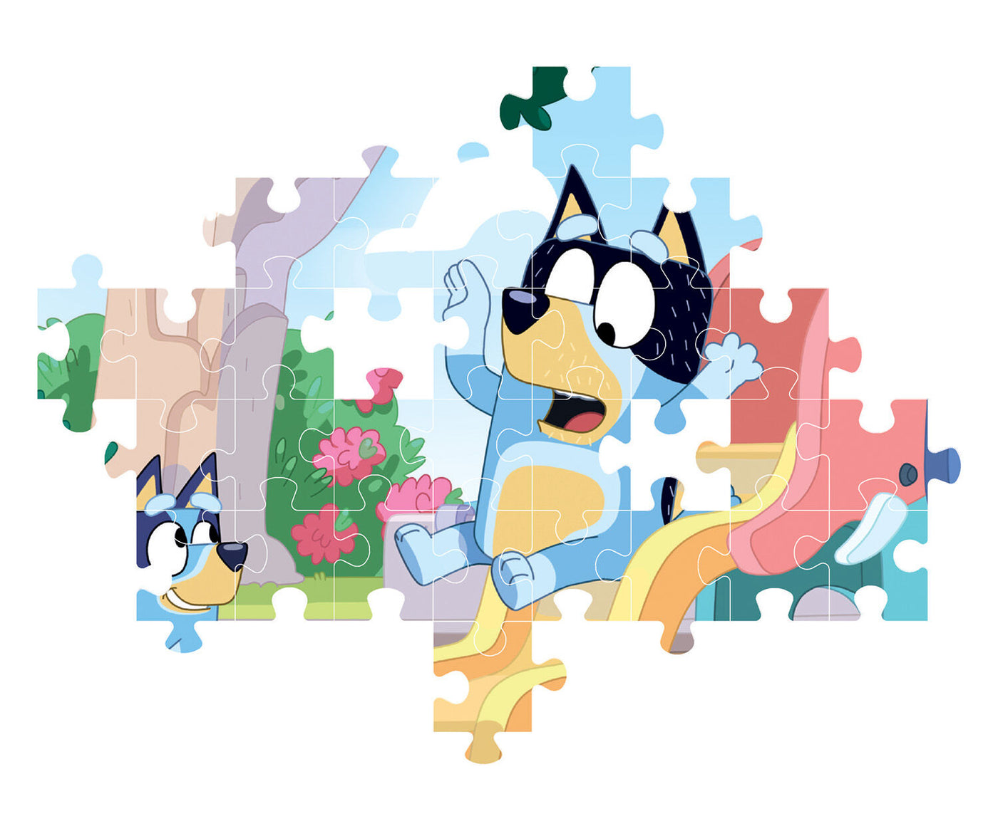 Clementoni Παιδικό Παζλ Super Color Bluey 104 τμχ (1210-27171) - Fun Planet