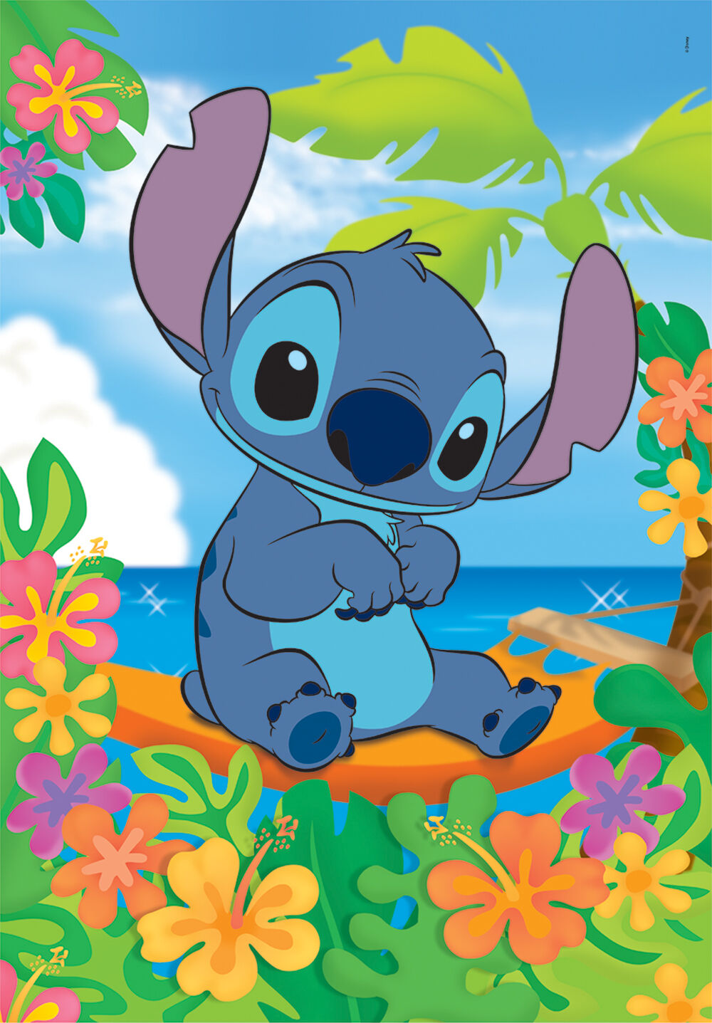 Clementoni Παιδικό Παζλ Super Color Disney Stitch 104 τεμάχια (1210-27572) - Fun Planet