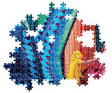 Clementoni Παζλ High Quality Collection Πολύχρωμα Κυμματιστά Υφάσματα 1500 τμχ (1220-31706) - Fun Planet