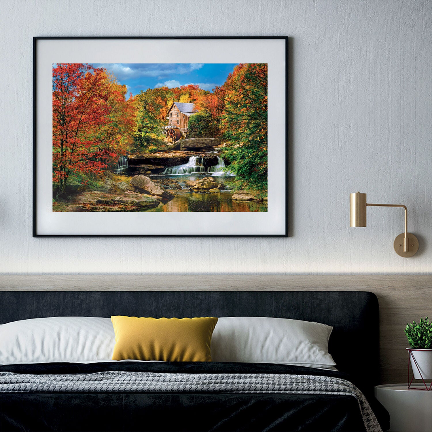 Clementoni Παζλ High Quality Collection Glade Creek Grist Mill ΗΠΑ 2000 τμχ (1220-32574) - Fun Planet