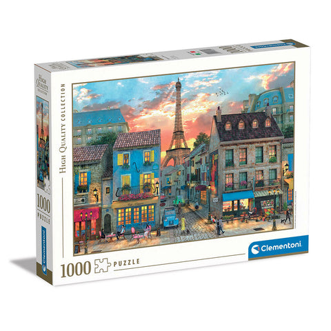 Clementoni Παζλ High Quality Collection Δρόμοι Του Παρισιού 1000 τμχ (1220-39820) - Fun Planet