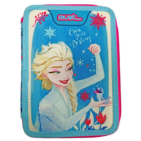 Disney Frozen Κασετίνα Διπλή Γεμάτη 22,5x11,5εκ Own Your Destiny Must (563588) - Fun Planet