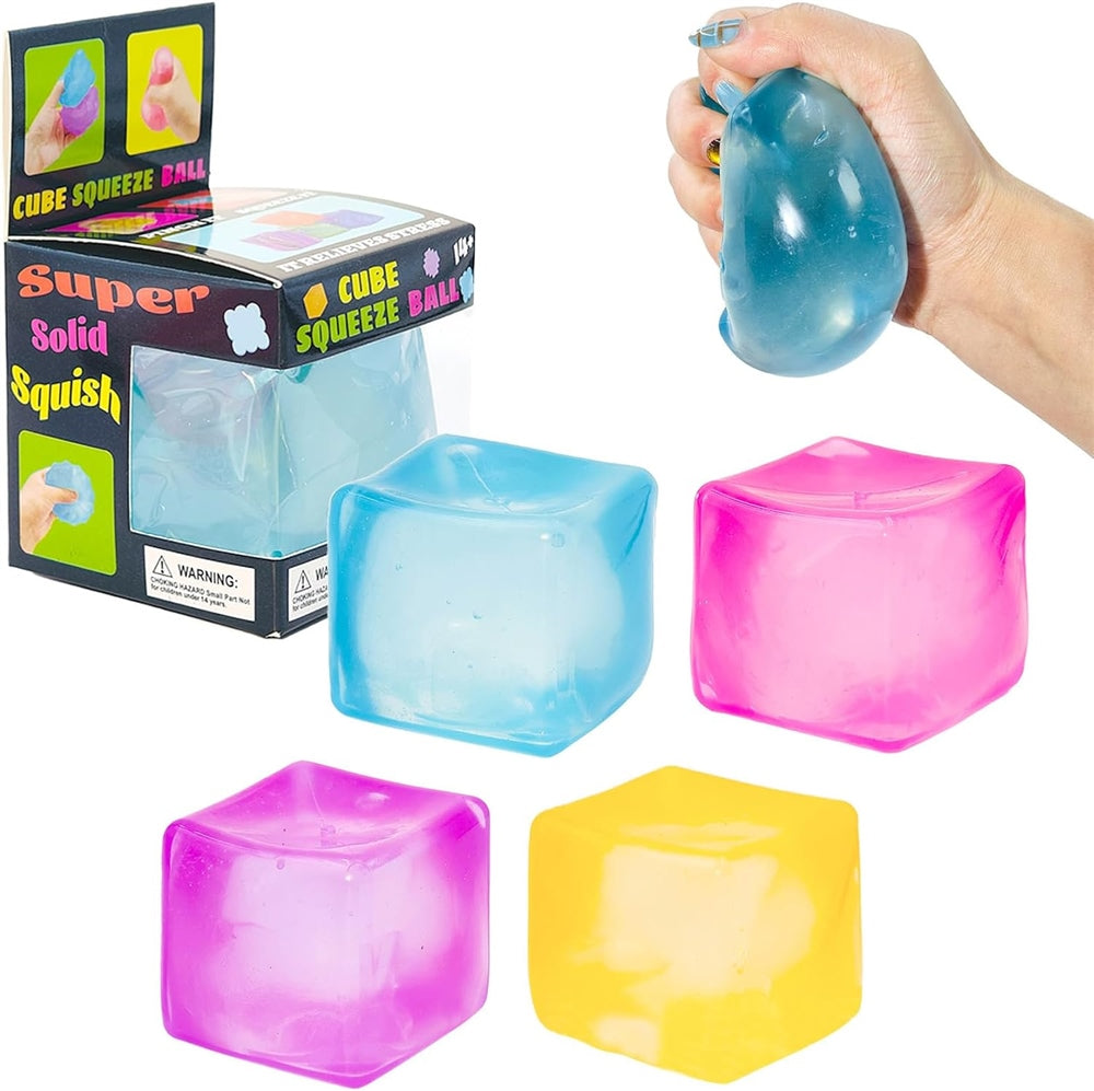 Squeezy Squishy Cube in Various Colours (6998)
