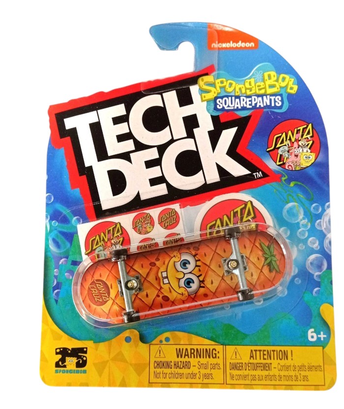 Tech Deck Μινιατούρα Τροχοσανίδα Μπομπ Ο Σφουγγαράκης SpongeBob Squarepants Pineapple (20147632) - Fun Planet
