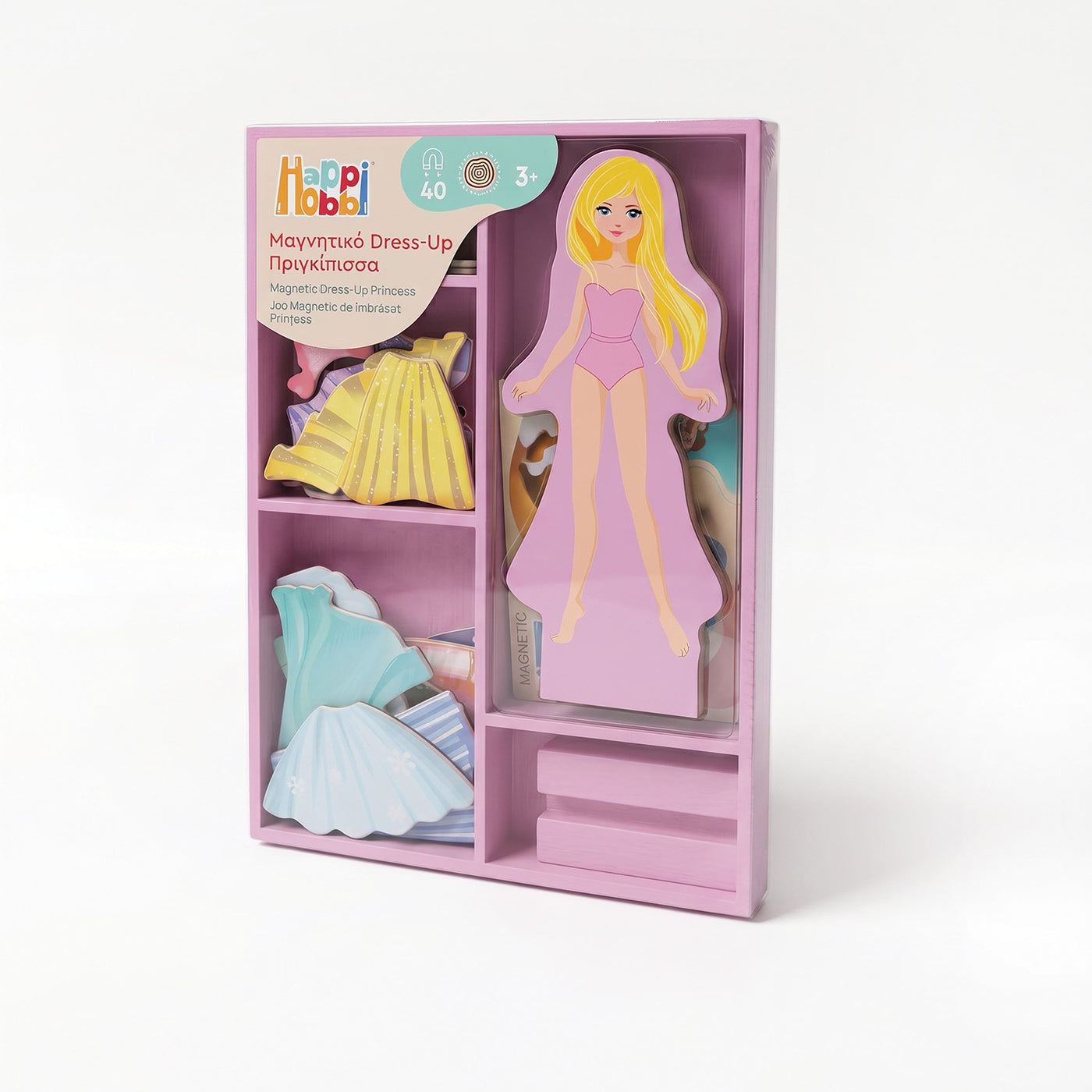 AS Magnet Box Fantasy Dreams Dress-Up 46 Educational Wooden Magnets (1029-64059)