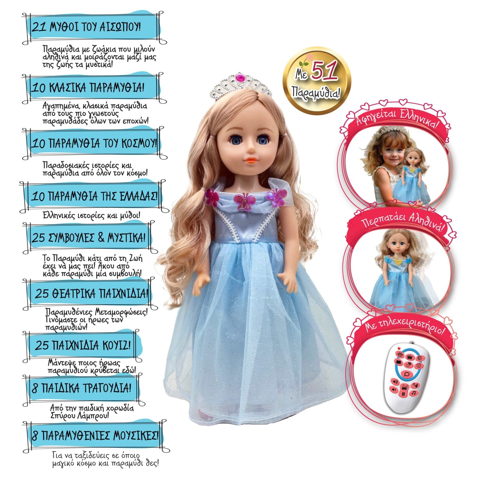 Idea Doll Anastasia Walking (14601)