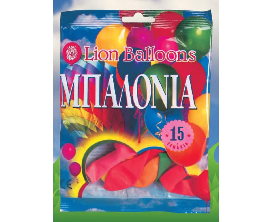 Μπαλόνια Φάκελο Νο15 15 τεμάχια (160015)