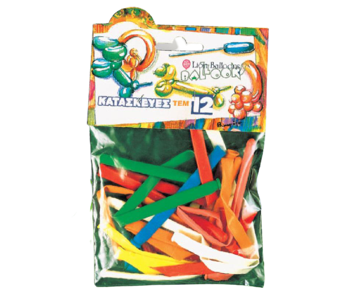 Μπαλόνια για Κατασκευές 12 τεμάχια (160270) - Fun Planet