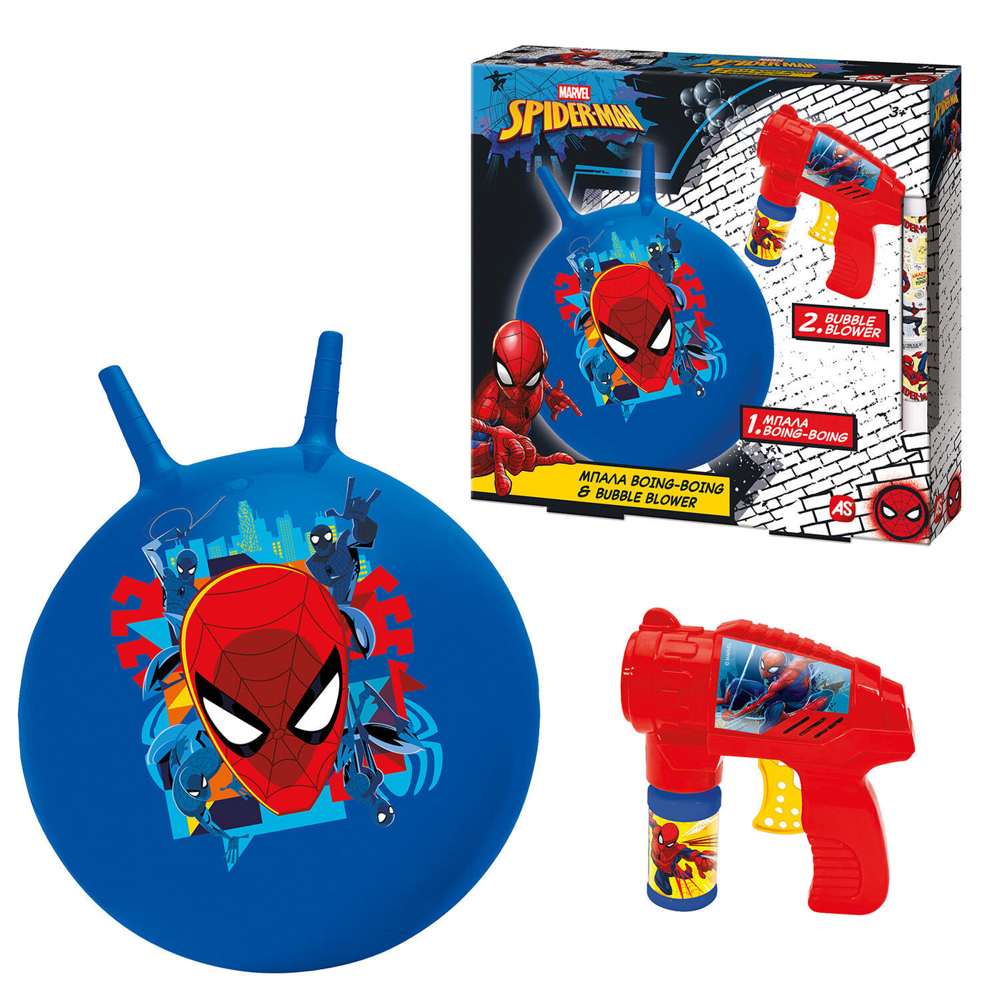 Λαμπάδα Boing & Bubble Gun Spider-Man (1500-15768) - Fun Planet