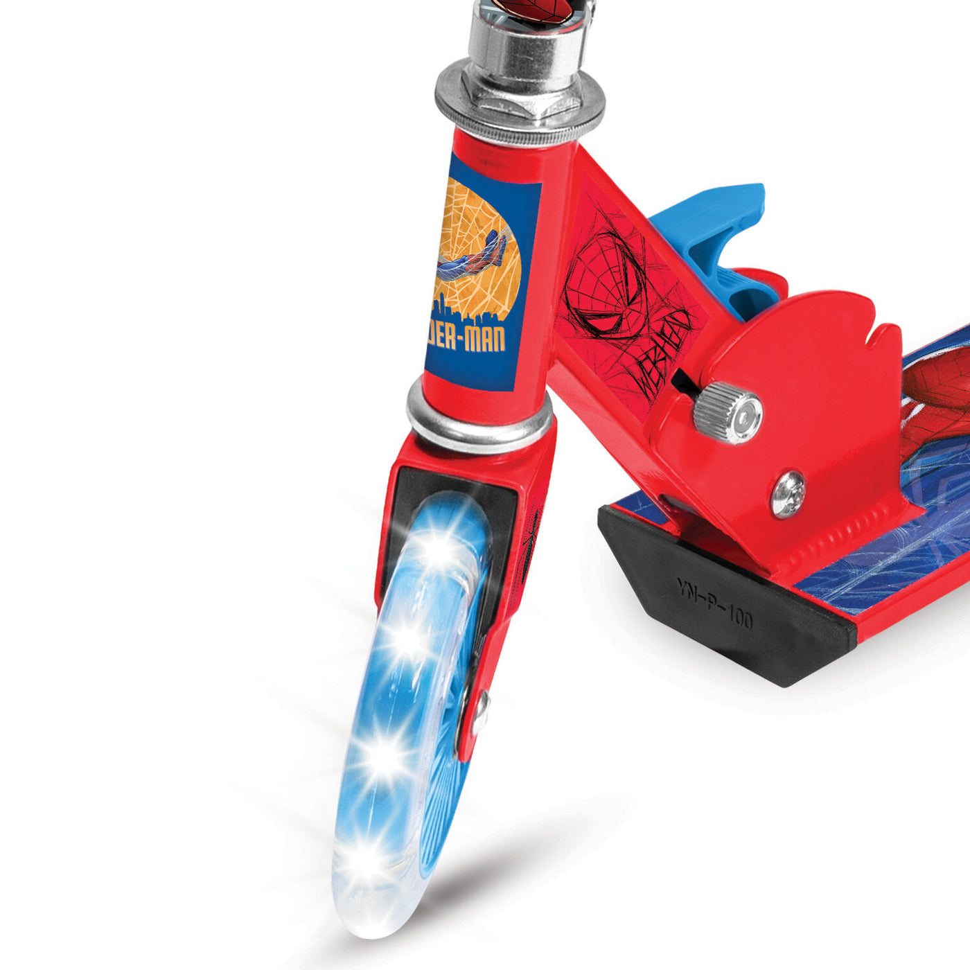 Λαμπάδα AS Παιδικό Πατίνι Με 2 Φωτιζόμενες Ρόδες Marvel Spider-Man (1500-50288) - Fun Planet