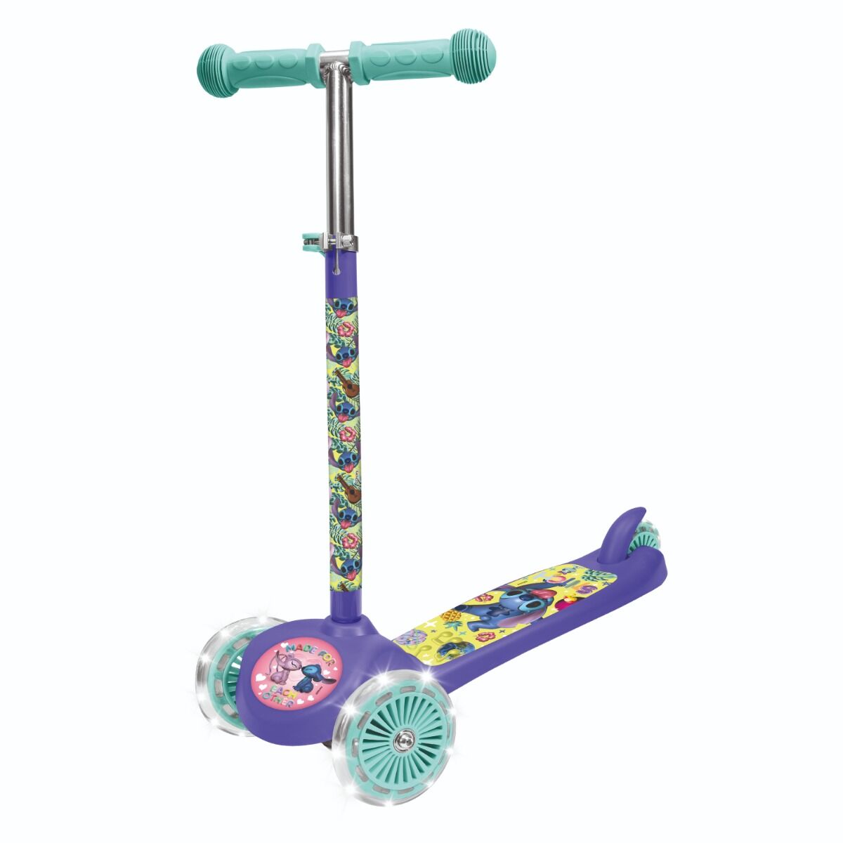 Λαμπάδα AS Scooter Plus Disney Stitch με φωτιζόμενες ρόδες (1500-50292) - Fun Planet